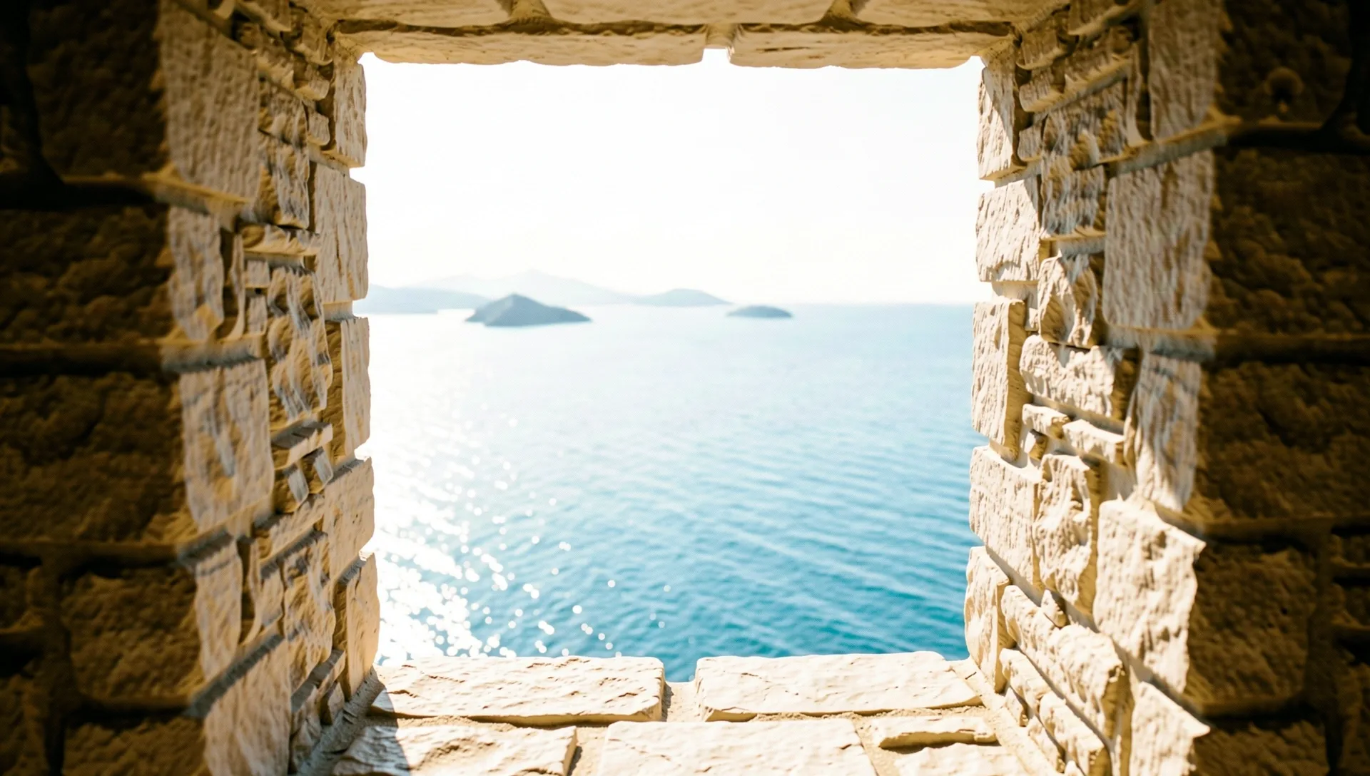 Aegean morning horizon